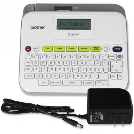 Brother PTD400AD | P-Touch 180 dpi Thermal Transfer Monochrome Versatile Label Maker