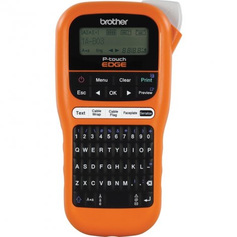 Brother PTE110 | Entry-level Handheld Industrial Laminate Label Printer