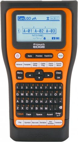 Brother PTE560BTVP | P-touch Edge PT-E560BTVP Handheld Bluetooth Industrial Label Printer