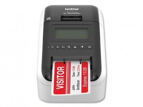 Brother QL-820NWBC | Ultra Flexible Label Printer with Multiple Connectivity options