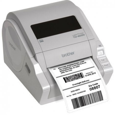 Brother TD-4000 | Desktop Label and Barcode Printer