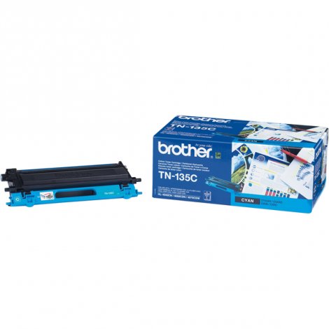 Brother TN-135C | 4000-Pages Cyan Toner Cartridge