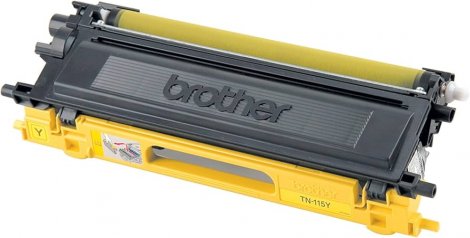 Brother TN115Y | 4000-Pages High-Yield Yellow Toner Cartridge