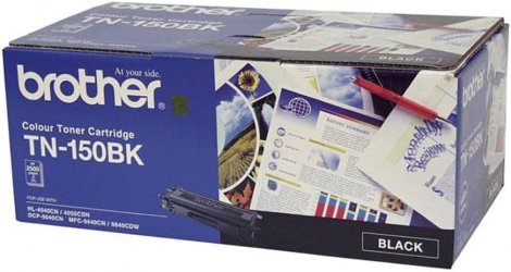Brother TN150BK | 2500--Pages Black Toner Cartridge