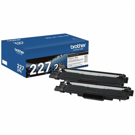 Brother TN2272PK | Black Original High Yield Laser Toner Cartridge 2-Pack