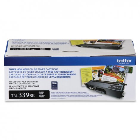 Brother TN339BK | Black Super High Yield Toner Cartridge