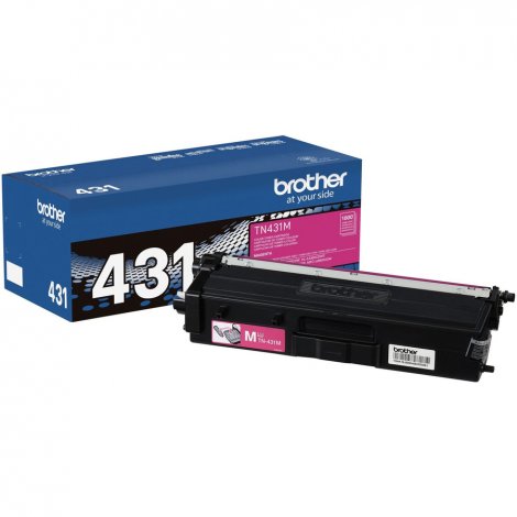 Brother TN431M | Magenta Original Standard Yield Laser Toner Cartridge