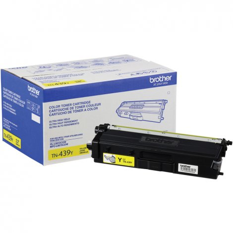 Brother TN439Y | Yellow Original Ultra High Yield Laser Toner Cartridge