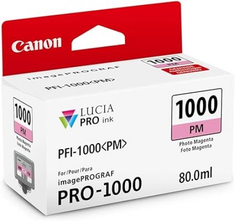 Canon 0551C002 | LUCIA PRO 1000 Photo Magenta PFI-1000 Ink Cartridge