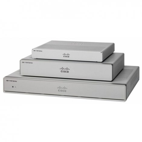 Cisco C1131X-8PWZ | ISR 1131X 8 x Ports 1000Base-T RJ-45 2 x Ports WAN 2 x Ports SFP (mini-GBIC) Wi-Fi 6 Rack-mountable Router