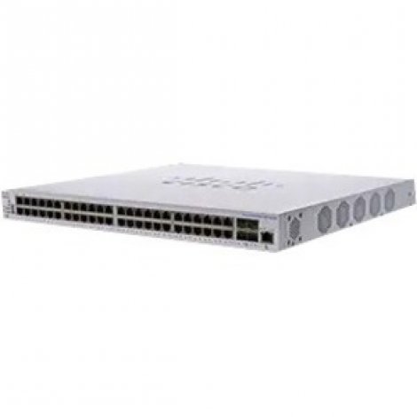 Cisco CBS350-48XT-4X-NA | Business 350 48 x Ports PoE+ 10/100/1000Base-T + 4 x SFP+ Ports Layer 3 Managed Rack-mountable Gigabit Ethernet Switch