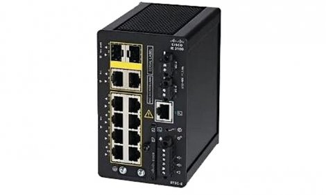 Cisco IE-3100-4P2S-E | Catalyst IE3100 Rugged 4 x Ports 1000Base-T RJ-45 PoE 2 x Ports 1GbE SFP managed DIN Rail-mountable Ethernet Switch