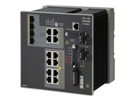 Cisco IE-4000-8T4G-E-RF | IE 4000 Series 8 x Port FE RJ45 4 x Port 1GB Combo Switch