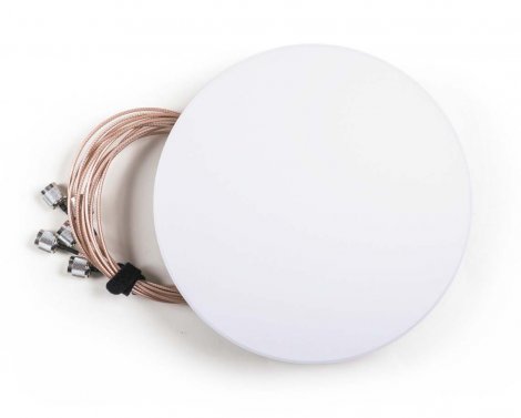 Cisco MA-ANT-3-D6 | Meraki 6-Ports Indoor Dual-Band Downtilt Panel Omni Antenna