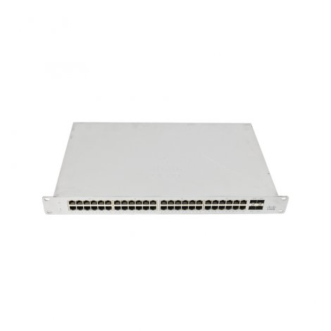 Cisco MS120-48-HW-RF | Meraki 48 x Port 1GB RJ-45 4 x Port 1GB SFP Unclaimed Switch