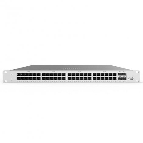 Cisco MS125-48FP-HW-RF | Meraki 48 x Port 1GB PoE+ RJ-45 4 x Port 10GB SFP+ Unclaimed Switch