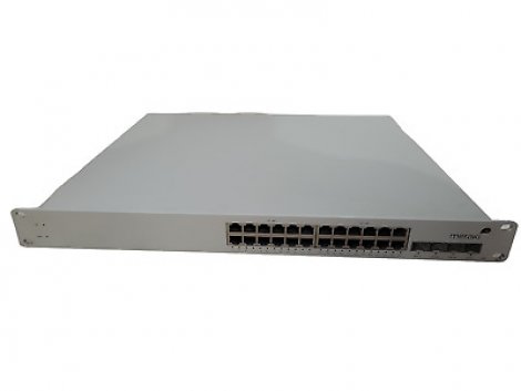 Cisco MS22P-HW-RF | Meraki 24 x Port 1GB PoE+ RJ45 4 x Port 1GB SFP Unclaimed Switch