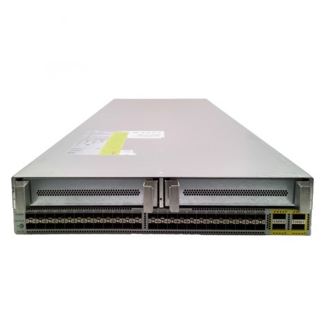 Cisco N5K-C56128P-RF | Nexus 56128P 48 x Port 10GB SFP+ 4 x Port 40GB QSFP+ 2x Mod Slots Front-to-Back Airflow Switch