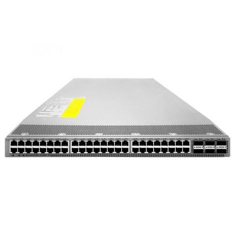 Cisco N9K-C93108TC-FX3P-RF | Nexus 9300 48 x Port MultiGB UPoE RJ-45 6 x Port 100GB QSFP28 Back-to-Front Air Switch
