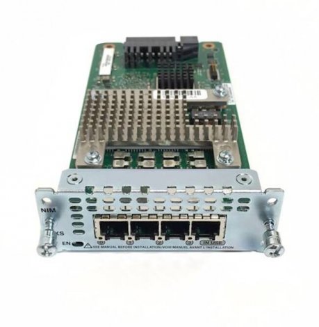 Cisco NIM-4MFT-T1/E1++= | 4 x Ports Multi-Flex Trunk Voice/Clear-Channel Data T1/E1 Module