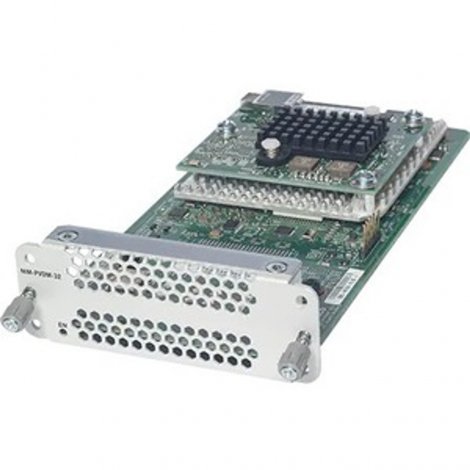 Cisco NIM-PVDM-128= | 128-Channel Density Voice DSP PVDM Network Interface Module