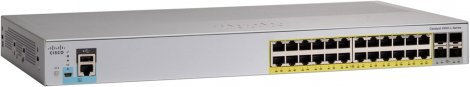 Cisco WS-C2960L-24TQ-LL-RF | Catalyst 2960L Series 24 x Port 1GB RJ-45 4 x Port 10GB SFP+ Switch