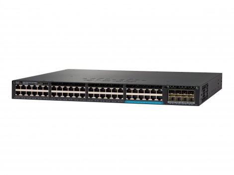 Cisco WS-C3650-12X48UQ-E-RF | Catalyst 3650 Series 36 x Port 1GB 12 x Port MultiGB UPoE RJ-45 4 x Port SFP+ Switch