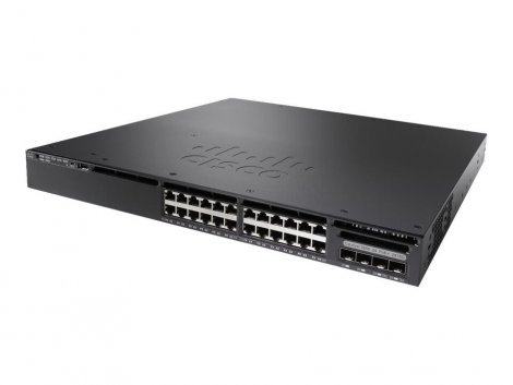 Cisco WS-C3650-24PWS-S-RF | Catalyst 3560-CX Series 24 x Port 1GB PoE+ RJ-45 4 x Port 1GB SFP Switch with 5x APL