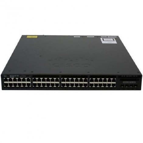 Cisco WS-C3650-48FQM-S-RF | Catalyst 3650 Series 48 x Port 1GB PoE+ RJ-45 4 x Port 10GB SFP+ Switch