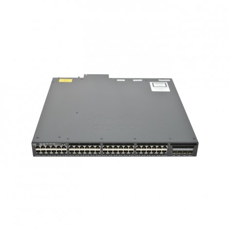 Cisco WS-C3650-48FWD-S-RF | 48 x Port 1GB FPoE RJ-45 2 x Port 10GB SFP+ Manages 5 APs Switch