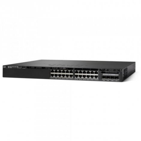 Cisco WS-C3650-8X24UQ-E-RF | 16 x Port 10GB Copper UPoE RJ-45 8 x Port MultiGB 4 x Port SFP+ Switch