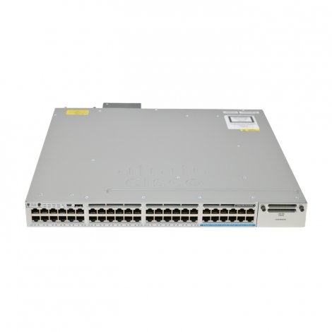 Cisco WS-C3850-12X48U-E-RF | 48 x Port (12x MultiGB) UPoE RJ-45 1x Mod Slot Switch