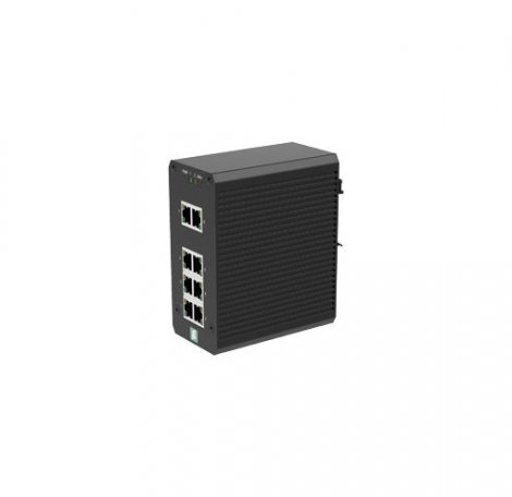 Comtrol ICRL-U-8RJ45-DIN | 8 x Port 10/100 RJ-45 Unmanaged DIN Rail Mount Ethernet Switch