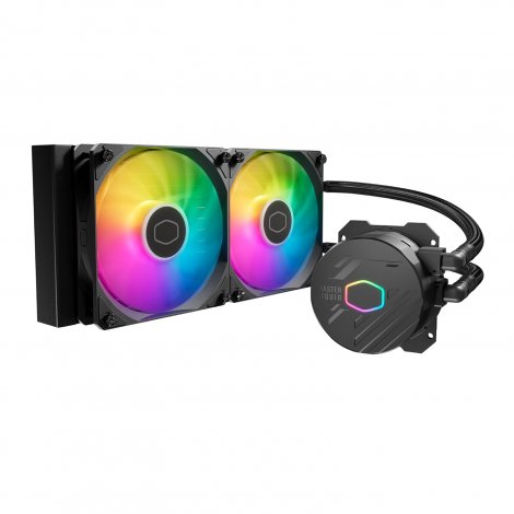 Cooler Master MLW-D24M-A18PA-R1 | MASTERLIQUID Core II 240 mm Simple Water Cooling CPU Cooler Black