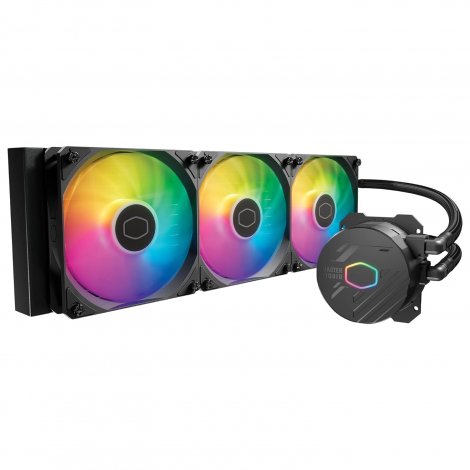 Cooler Master MLW-D36M-A18PA-R1 | MASTERLIQUID Core II 360mm Simple Water Cooling CPU Cooler Black