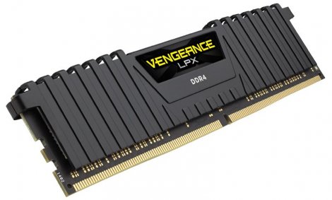 Corsair CMK16GX4M1A2400C16 | Vengeance LPX 16GB PC4-19200 DDR4-2400MHz non-ECC Unbuffered CL16 288-Pin DIMM Memory Module