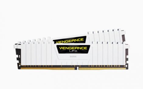 Corsair CMK16GX4M2E3200C16W | Vengeance LPX 16GB 2 x 8GB DDR4-3200MHz CL16 288-Pin DIMM 1.35v Memory Module