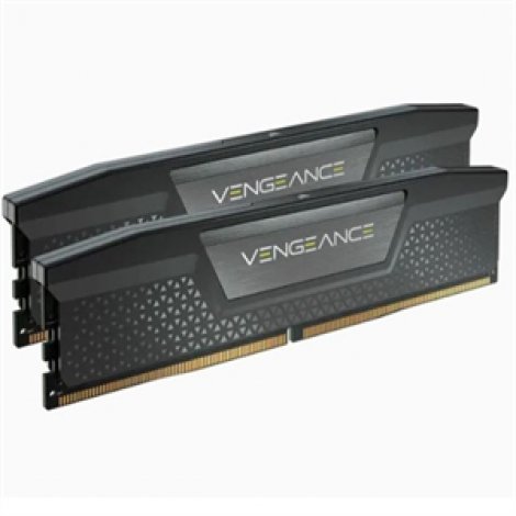 Corsair CMK64GX5M2B5600C40 | Vengeance 64GB (2x32GB) DDR5 DRAM 5600MHz C40 Memory Module Black