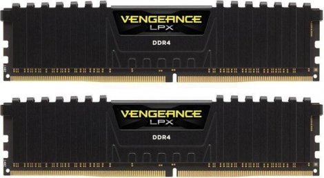 Corsair CMK8GX4M2A2400C16 | Vengeance LPX 8GB Kit (2 X 4GB) PC4-19200 DDR4-2400MHz non-ECC Unbuffered CL16 (16-16-16-39) 288-Pin DIMM Memory