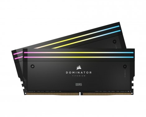 Corsair CMP48GX5M2B6000C30 | Dominator Titanium RGB 48GB 2 x 24GB DDR5-6000MHz CL30 288-Pin DIMM 1.40v Memory Module