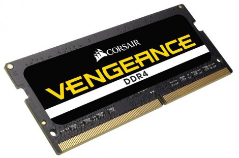 Corsair CMSX8GX4M2A2666C18 | Vengeance Series 8GB Kit (2 X 4GB) PC4-21300 DDR4-2666MHz non-ECC Unbuffered CL18-18 260-Pin SoDimm 1.2V Memory