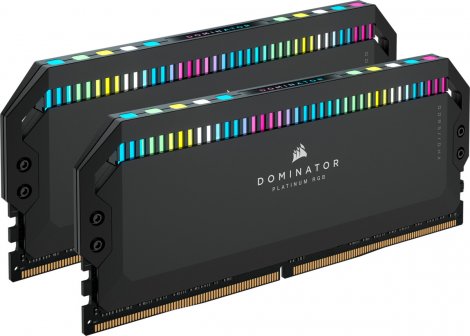 Corsair CMT32GX5M2X7200C34 | Dominator Platinum RGB 32GB (2x16GB) DDR5 DRAM 7200MHz C34 Memory Module Black