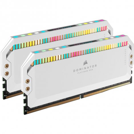 Corsair CMT64GX5M2B5200C40W | Dominator Platinum RGB 64GB 2 x 32GB DDR5 5600MHz CL40 288-Pin DIMM 1.25v Memory Module