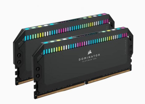 Corsair CMT64GX5M2B5600Z40K | Dominator Platinum RGB 64GB 2 x 32GB DDR5 5600MHz CL40 288-Pin DIMM 1.25v Memory Module