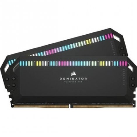 Corsair CMT64GX5M2X5600C40 | Dominator Platinum RGB 64GB (2x32GB) DDR5 DRAM 5600MHz C40 Memory Module White