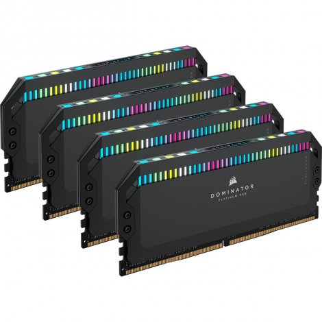 Corsair CMT64GX5M4B5600C36 | Dominator Platinum RGB 64GB 4 x 16GB DDR5 5600MHz CL36 288-Pin DIMM 1.25v Memory Module