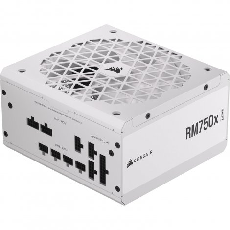 Corsair CP-9020273-NA | RMx Shift White Series RM750x 750W 80 Plus Gold Certified Fully Modular Power Supply