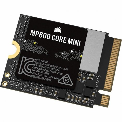 Corsair CSSD-F2000GBMP600CMN | MP600 CORE MINI 2TB QLC PCIe NVMe 4.0 x4 3D NAND M.2 2230 Solid State Drive (SSD)