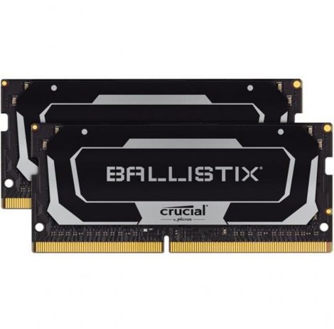 Crucial BL2K8G26C16S4B | 16GB Kit (2 X 8GB) PC4-21300 DDR4-2666MHz non-ECC Unbuffered CL19 260-Pin SoDimm 1.2V Single Rank Memory