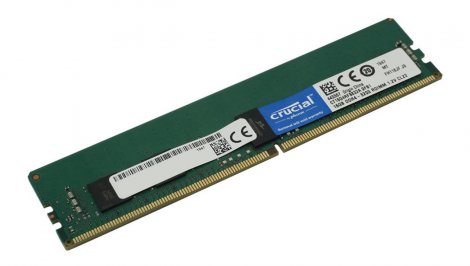 Crucial CT16G4RFS832A.9FB1 | 16GB PC4-25600 DDR4-3200MHz Registered ECC CL22 288-Pin DIMM 1.2V Single Rank Memory Module